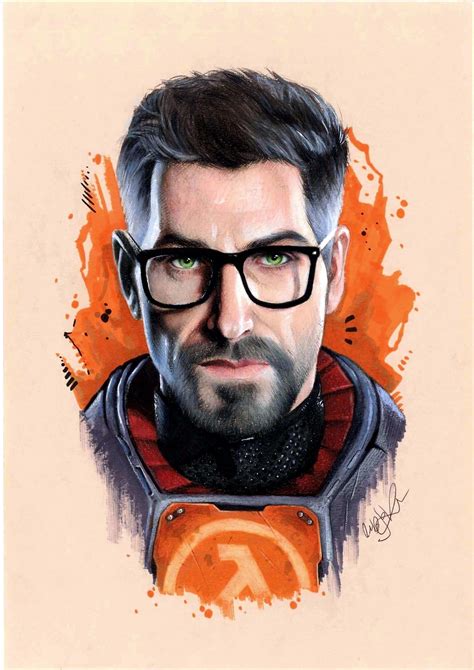 Artstation Gordon Freeman Half Life