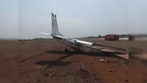 Odisha Aircraft Crashes While Landing At Birasal Airstrip Trainee