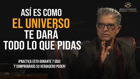 El Universo Pondr Todo A Tus Pies Todo Lo Que Anhelas Suceder Si