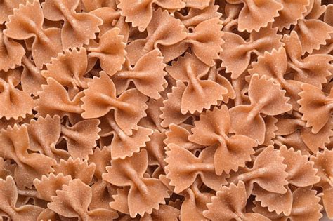 Premium Photo Whole Wheat Farfalle Pasta