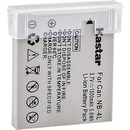 Amazon Kastar Nb L Lithium Ion Replacement Battery Packs For