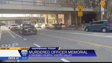 Happening Today The Memorial Service For Slain Oakland Police Officer