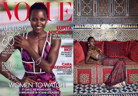 Kamify Blog Lupita Nyong’o In Her First Cover Of Us Vogue For July Edition