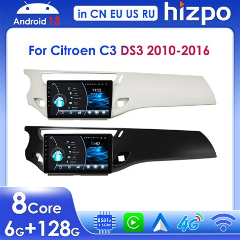 Hizpo Android Wireless Carplay For Citroen C Ds Gps Navi