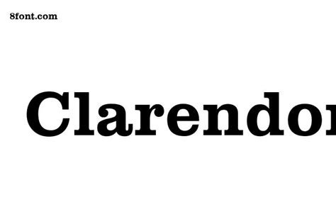 Clarendon Font - Free Font Download