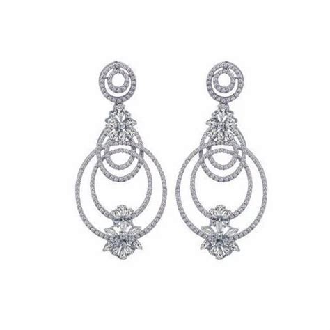 Real Diamond Earrings at Rs 180228/pair | Diamond Earring in Kolkata ...