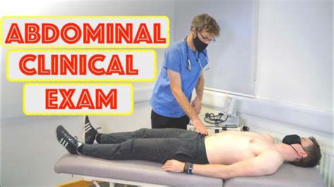 Abdominal Clinical Examination Osce Clinical Skills Dr Gill Youtube