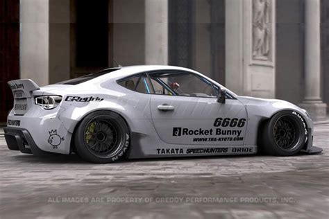 Rocket Bunny Body Kit Fr S Brz 86 Subaru Brz Toyota Gt86 Tuner Cars