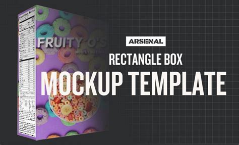 Rectangle Box Mockup Template by Go Media