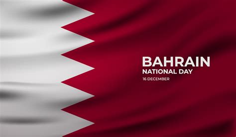 Bahraini Memorial Holiday Th Of December With D Flag Bahrain Happy