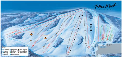 Pine Knob Ski Resort Trail Map | OnTheSnow