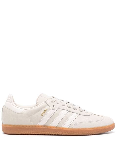 Adidas Samba Og Beige White Sneakers Farfetch