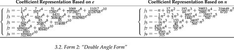 Coefficients in Equation (11). | Download Scientific Diagram