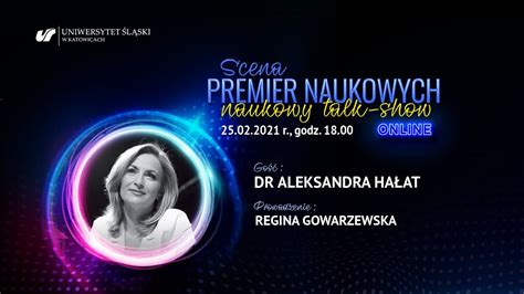 Sps Science Talk Show 5 Dr Aleksandra Hałat Youtube