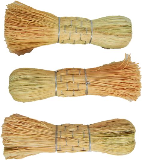 Download Loom Imports Straw Scrub Brushes Wood Png Image With No