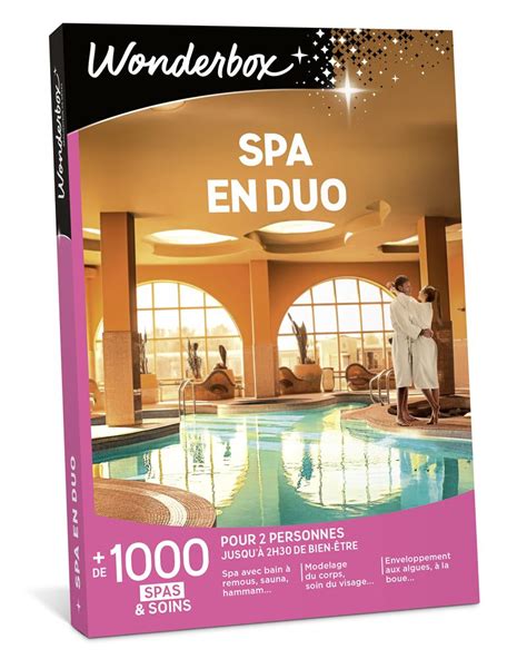 Coffret Cadeau Wonderbox Spa En Duo Coffret Cadeau Achat And Prix Fnac