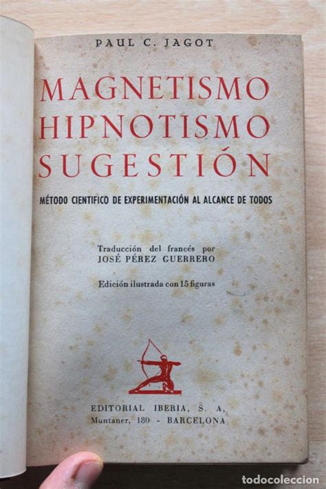 paul c jagot magnetismo hipnotismo sugestió Comprar en