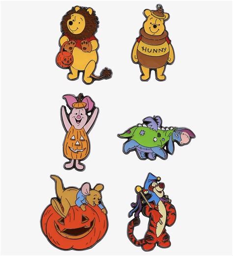 Winnie The Pooh Halloween Blind Box Pins At Hot Topic Disney Pins Blog