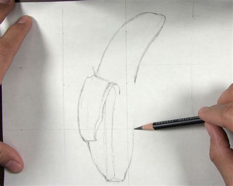 How To Draw A Peeled Banana Lets Draw Today