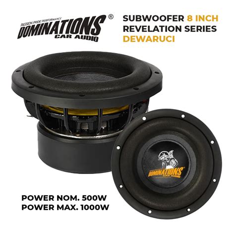 Speaker Subwoofer 8″ Inch Dominations Dewaruci Lazada Indonesia