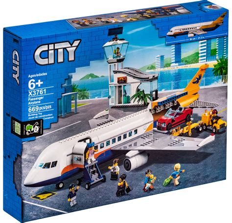 Конструктор Пассажирский самолёт - купить аналог LEGO 60262 в интернет ...