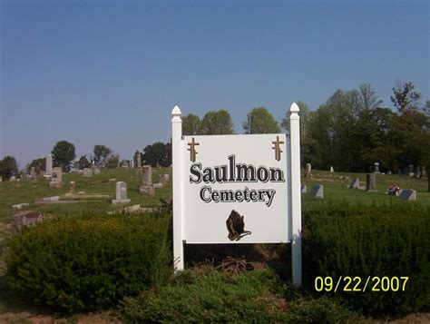 Saulmon Cemetery dans Owensville Indiana Cimetière Find a Grave