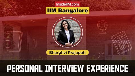 Iim Bangalore Previous Years Personal Interview Experiences Insideiim