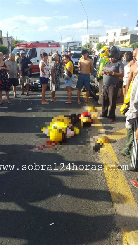 Trag Dia Mototaxista Morre V Tima De Acidente De Tr Nsito Em Sobral