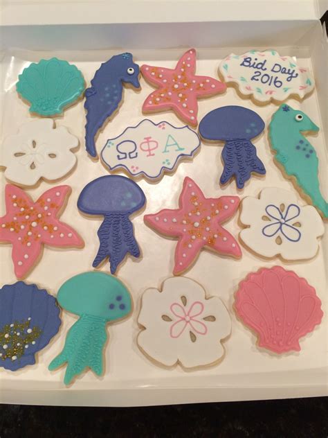 Under The Sea Cookie Company Cookie Decorating Sugar Cookie