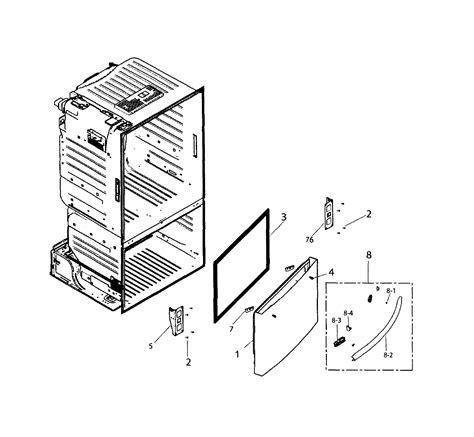 Samsung Rf220nctasraa Auto Close Lever