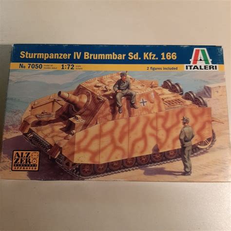 341 Sd Kfz 166 Sturm Pz IV Brummbär Italeri 7050 Kaufen auf