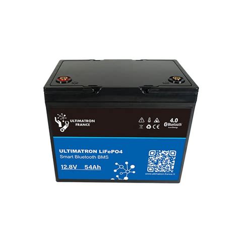 Batterie Ultimatron D Charge Lente Lithium Lifepo V Ah Bluetooth