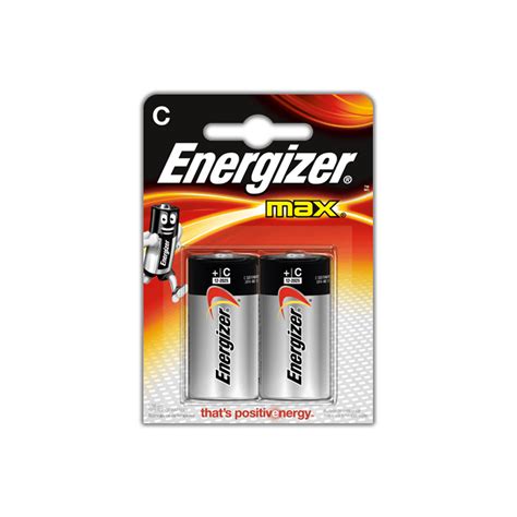 Pile Energizer Max 1 5V LR14 E93 BP2 Alarabia Informatique