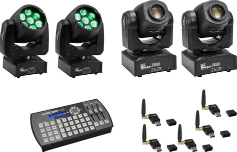 Eurolite Set X Led Tmh W X Led Tmh S Usb Quickdmx Easy Show