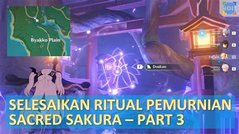 Selesaikan Ritual Pemurnian Sacred Sakura Part Genshin Impact