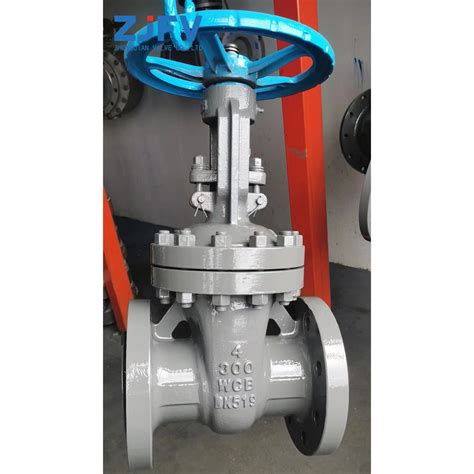 Api 6d 300lb Wcb Carbon Steel Flanged Gate Valve China Gate Valve And Flange Gate Valve