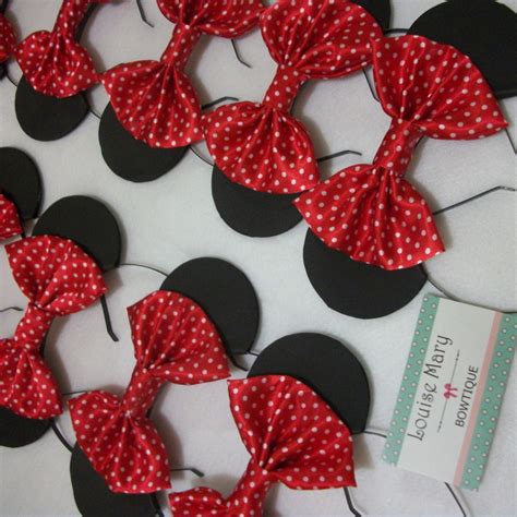 Kit Festa 15 Orelhas Minnie E 15 Mickey Elo7