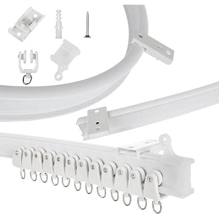 Wopplxy M Ceiling Curtain Track And Fittings Flexible Curtain Track