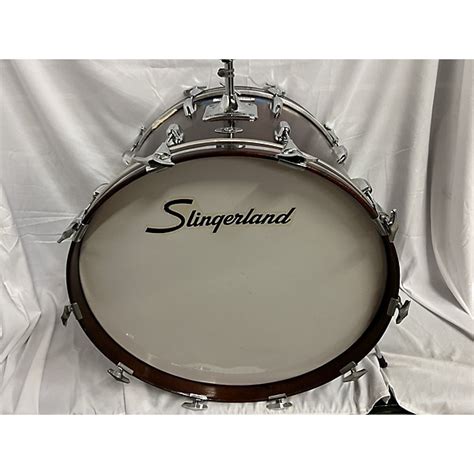 Used Slingerland 1970s 4 Piece Kit Drum Kit Walnut Guitar Center