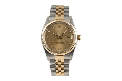 Rolex Datejust Stahl Gold Automatik Kal 3035 Ref 16013 2303103