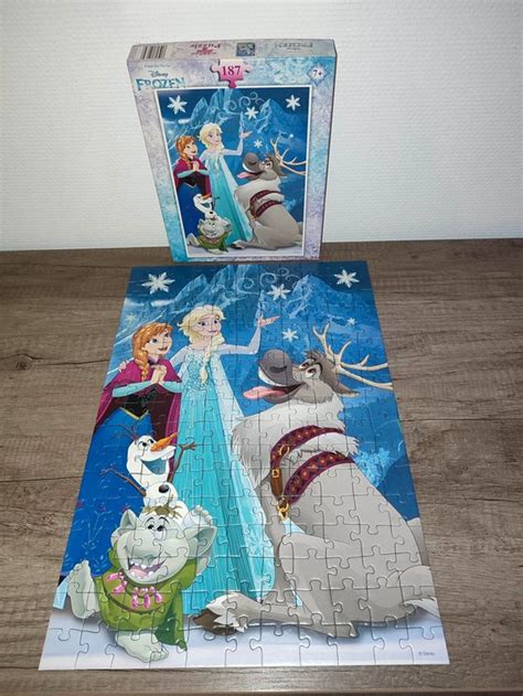 Puzzle La Reine Des Neiges Pi Ces Complet Disney Beebs