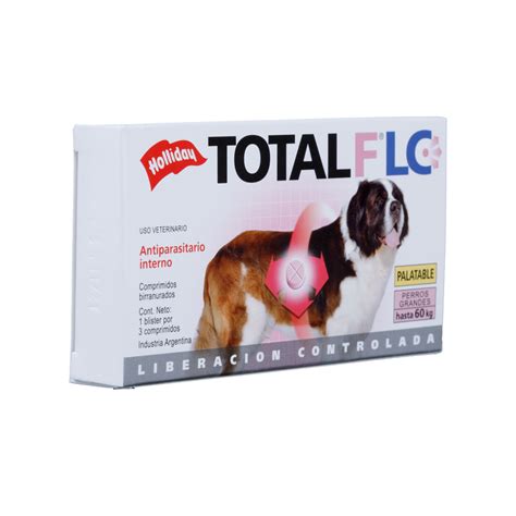 Antiparasario Interno Total Flc Perro Grande Tabletas