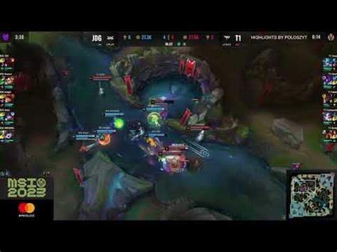 MSI 2023 T1 Vs JDG HIGHLIGHTS GAME 3 YouTube