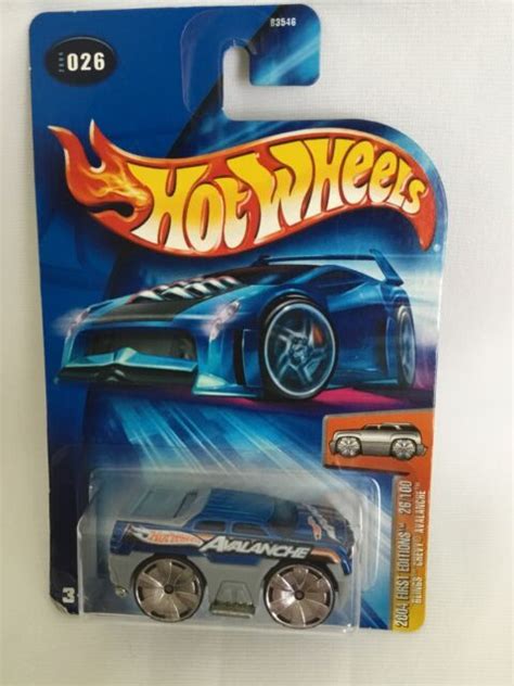 Hot Wheels 2004 First Editions 26 100 Blings Chevy Avalanche Collector No 026 Ebay