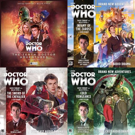 The Top 10 Doctor Who Big Finish New Series Full Cast Audio Dramas For