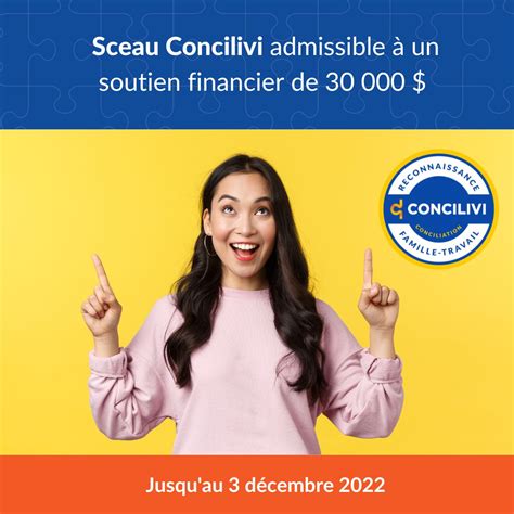 Appel De Projet Conciliation Famille Travail Sceau Concilivi