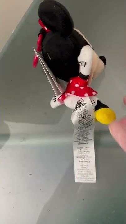 Disney Parks Minnie Mouse Plush Keychain Shorts Youtube