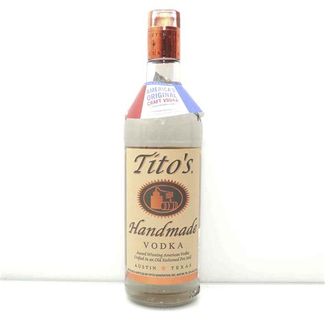 Wine Deck Goa Titos Handmade Vodka 750ml