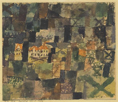 Paul Klee 1879 1940 Ausblick Aus E Wald Christies