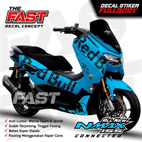 Jual Bisa Cod Decal Sticker Yamaha Nmax New Terbaru Fullbody